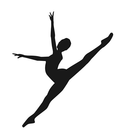 Modern dance Silhouette Contemporary Dance Ballet Dancer - Silhouette png download - 869*960 ...