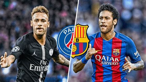 Neymar in Barcelona vs Neymar in PSG | HD - YouTube