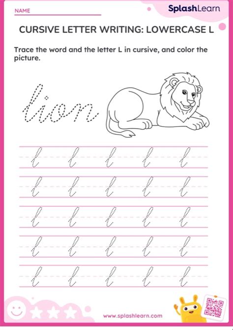 Cursive Letter Writing: Lowercase K ELA Worksheets, 59% OFF