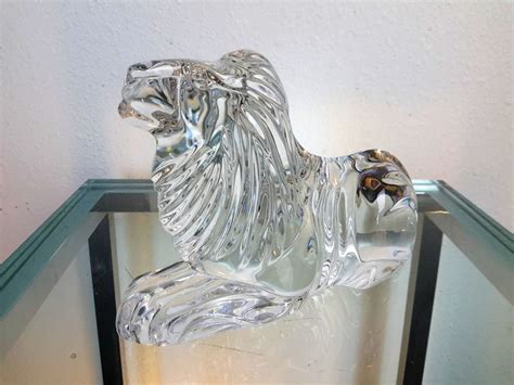 Waterford Crystal Lion Sculpture Figurine / Luxury Gifts / - Etsy | Waterford crystal, Sculpture ...