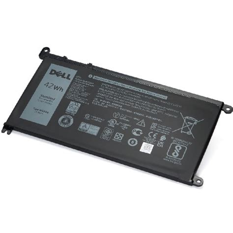 Dell 3-cell 42 Wh Lithium-Ion Replacement Battery for Select Laptops ...