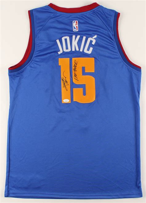 Nikola Jokic Signed Nuggets Jersey Inscribed "The Joker" (JSA COA ...