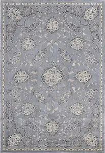 Montecarlo Iv 5190 Silver Bouquets Rug from the Botanical Rugs collection at Modern Area Rugs