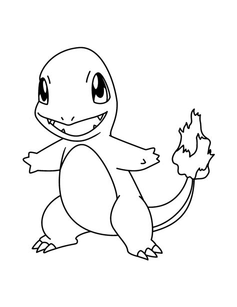 Pokemon Charmander Drawing