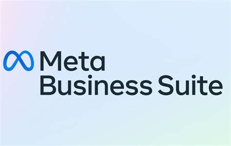 the logo for meta business suite