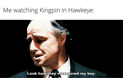 Kingpin in daredevil was just diabolical. : r/marvelmemes