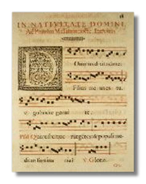 Classical Net - Basic Repertoire List - Gregorian Chant