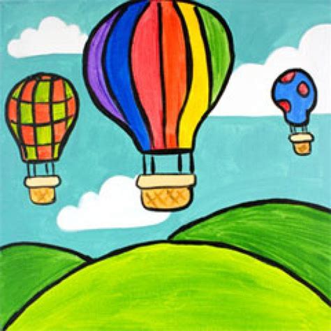 Kids Painting Party- Balloon Fest – Oct 10 Drawing Pictures For Kids, Drawing Lessons For Kids ...