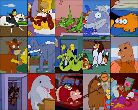 The Simpsons: Animal Characters By Episode Quiz - By B_Awesome_87