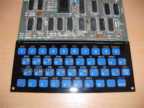 Brand New Sinclair ZX80 Keyboard Membrane