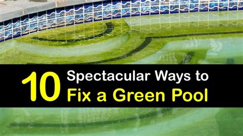 Fast Fixes for Cleaning a Green Swimming Pool