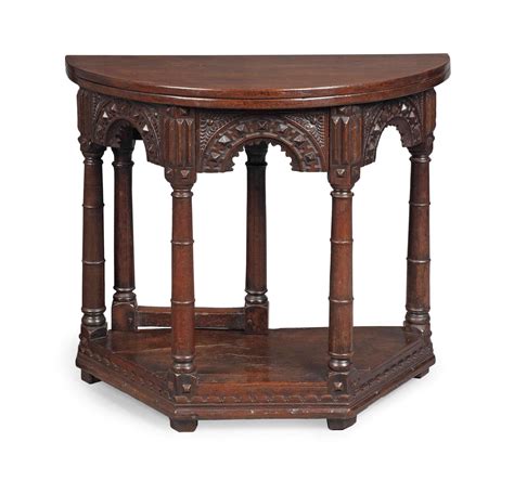 AN OAK CREDENCE TABLE , 17TH CENTURY AND LATER | Christie's