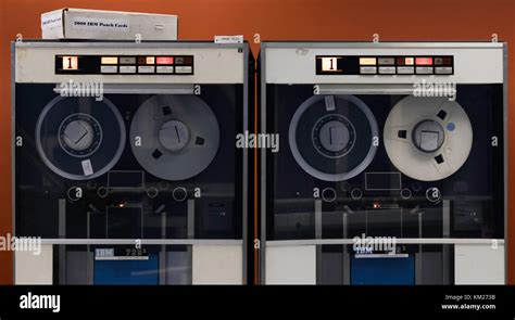 Vintage IBM 1401 computer mainframe system Stock Photo - Alamy