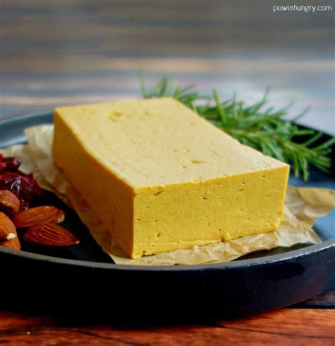 Chickpea Flour Cheddar Cheese {Vegan Oil-Free Nut-Free} | power hungry ...