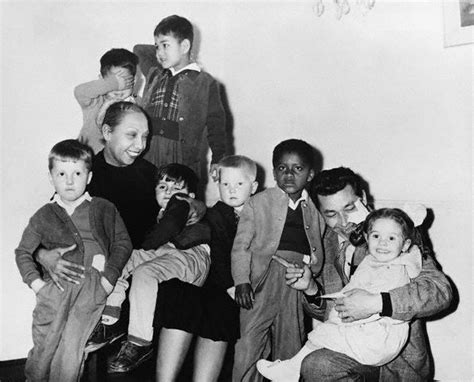 Josephine Baker and her many children, with husband Jo Bouillon Josephine Baker, African ...