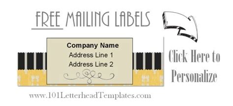 Free Mailing Labels