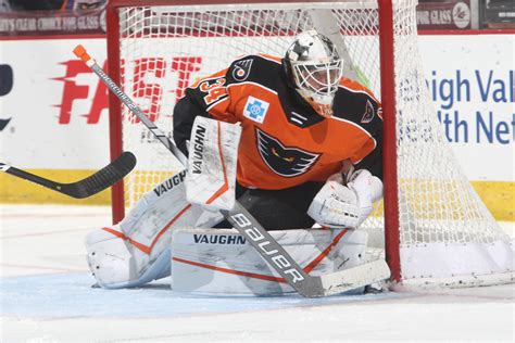 Alex Lyon Makes Career-High 49 Saves in Win - Lehigh Valley Phantoms