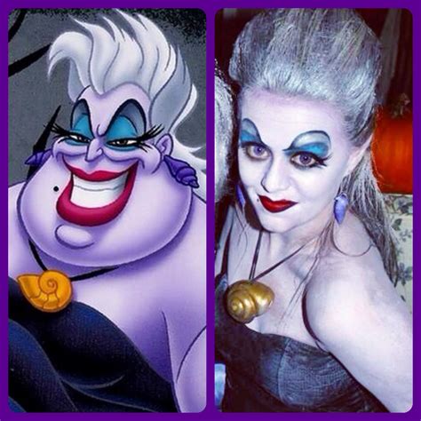 The Little Mermaid - Ursula Halloween Makeup Costume | Little mermaid costumes, Halloween ...