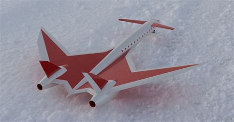 Latias and Latios a boeing sonic cruiser concept | Autodesk Community Gallery