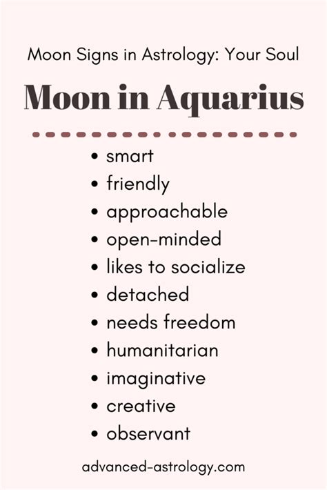 Moon in Aquarius Personality: The Ultimate Astrology Guide