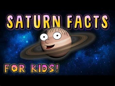 Saturn Facts For Kids! - YouTube | Facts for kids, Facts about saturn ...