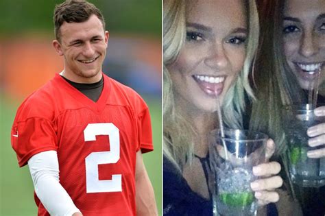 Johnny Manziel returns to college, parties with co-eds