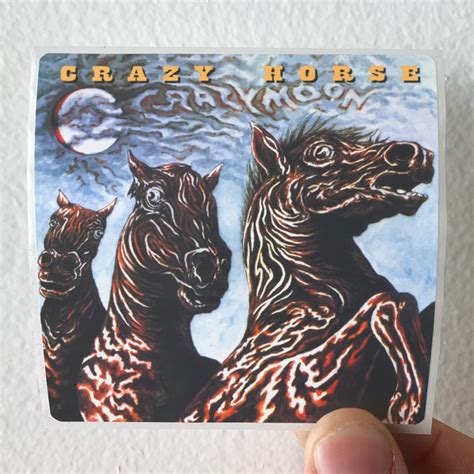 Crazy Horse Crazy Moon Album Cover Sticker