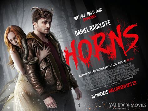 HORNS (2013) UK Movie Trailer, Poster: Radcliffe Searches For a Killer | FilmBook