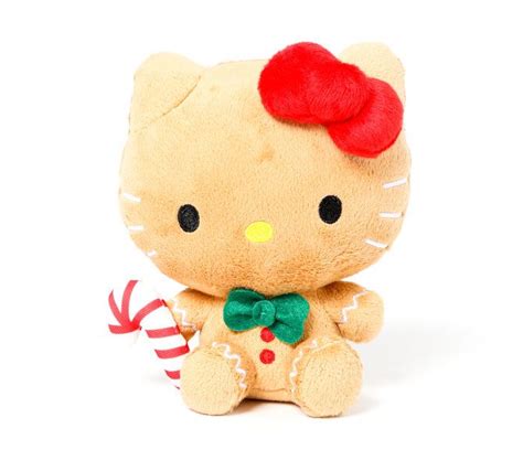 Hello Kitty 6" Gingerbread Plush | Hello kitty christmas, Hello kitty, Christmas plush