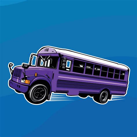 Bright purple bus vector illustration 6945494 Vector Art at Vecteezy