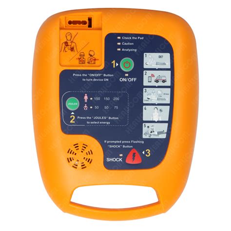 AED5000 Medical Portable AED Automated External Defibrillator from China manufacturer - Healicom