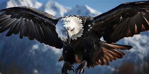 Premium AI Image | Zooming in on a magnificent Colombian Andean Condor the bird's enormous ...