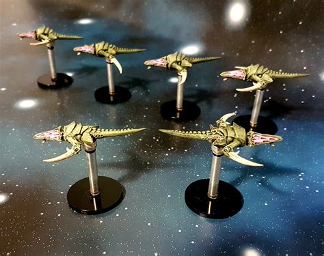 Battlefleet Gothic Tyranid Kraken Bio-Ships - Jade Gaming News