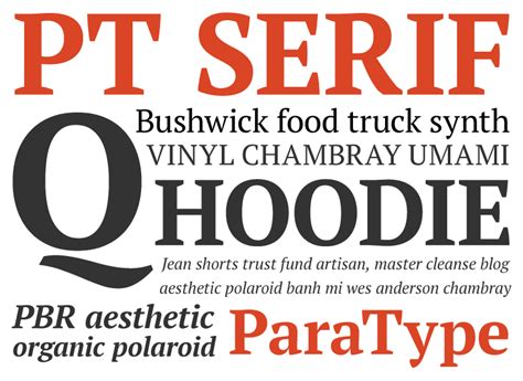 PT Serif typeface from ParaType #font #typography | Serif, Fonts, Serif ...