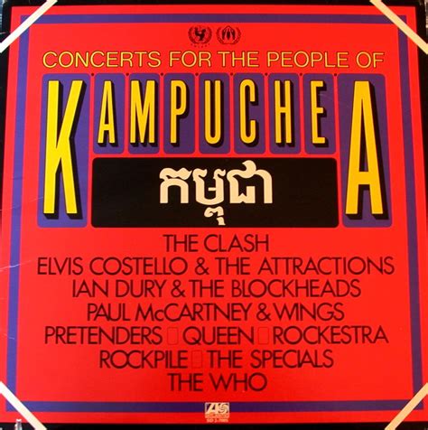 V/A - Concerts for the People of Kampuchea (1981) | Paul mccartney and ...