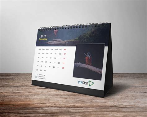 Desk Calendar on Behance