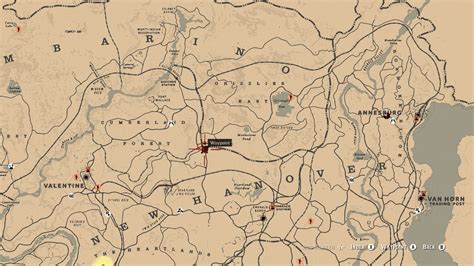 Rdr2 collector's map