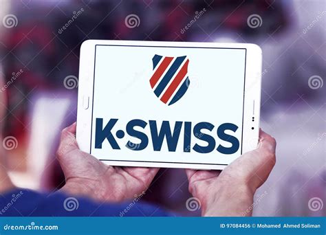 K-Swiss logo editorial photo. Image of clothes, fashion - 97084456