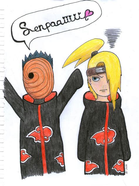 Tobi and Deidara by Slyte3 on DeviantArt