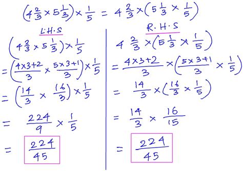 Properties of Multiplication of Fractional Numbers | Fractional Numbers