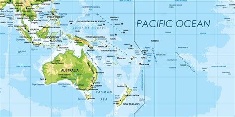 Pacific Region Map