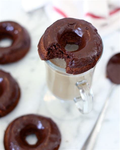 Chocolate Baked Donuts - The Spunky Coconut