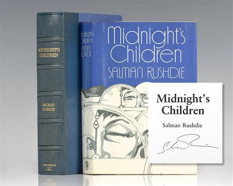 Midnight’s Children Salman Rushdie First Edition Signed Rare