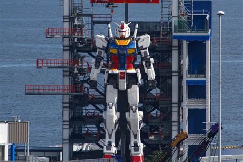 Watch the opening ceremony of Gundam Factory Yokohama | Somewhere ...