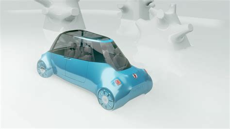 A Fiat 500 Multipla on Behance