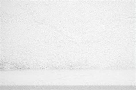 Raw Concrete Table and White Wall Texture Background, Suitable for Product Presentation Backdrop ...