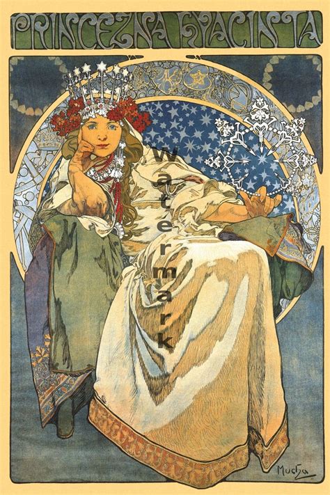 Alphonse Mucha Art Nouveau Posters - Download Free Mock-up