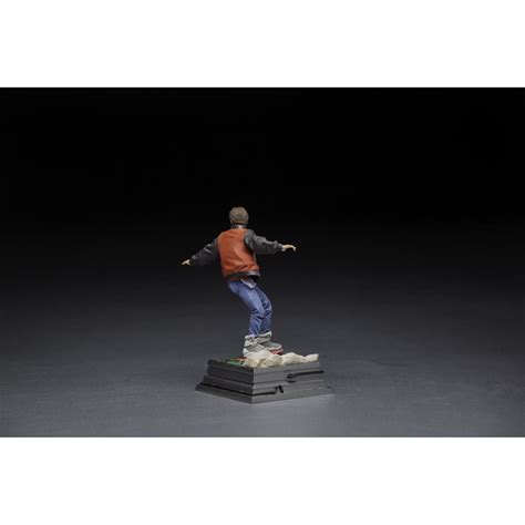 Back to the Future Part II Marty Mcfly on Hoverboard 1:10 Scale Statue