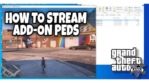 How To Stream Add-On Peds In GTA 5 RP (FiveM) | Ped Menu Script | GTA ...