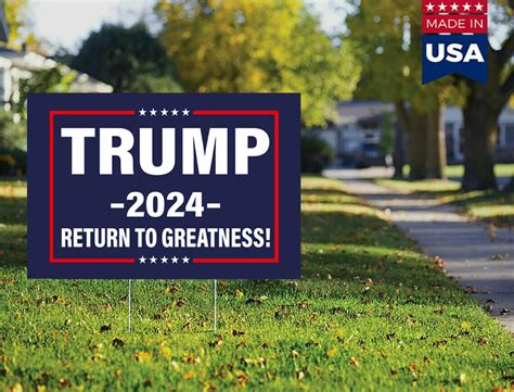 Trump 2024 Signs And Posters For Sale - Luce Tressa